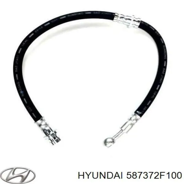 Tubo liquido de freno trasero para Hyundai Coupe (GK)
