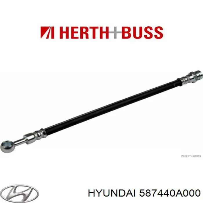 Tubo liquido de freno trasero para Hyundai Sonata (NF)