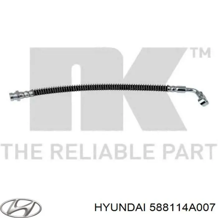 Comprar 588114A007 Hyundai/Kia Latiguillos de freno delantero derecho