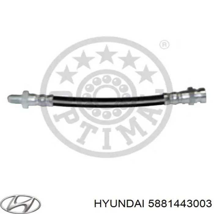 5881443003 Hyundai/Kia latiguillo de freno delantero