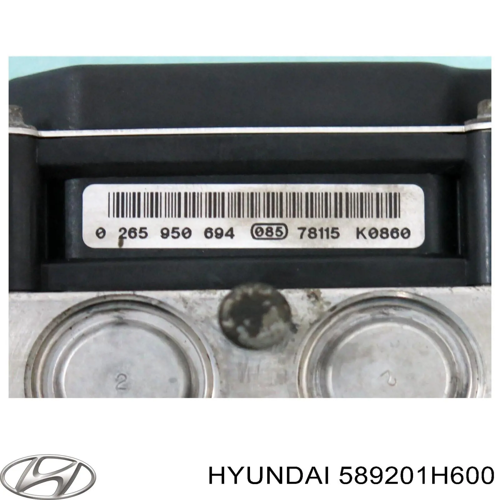 589201H600 Hyundai/Kia módulo hidráulico abs