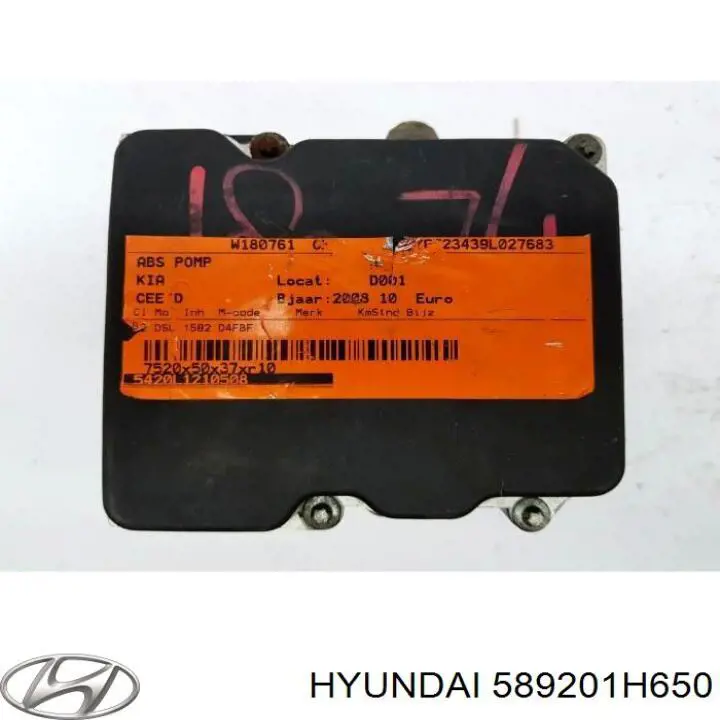 Comprar 589201H650 Hyundai/Kia Módulo ABS