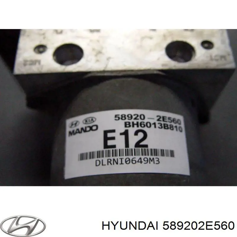 589202E560 Hyundai/Kia Unidad de control ABS hidráulico