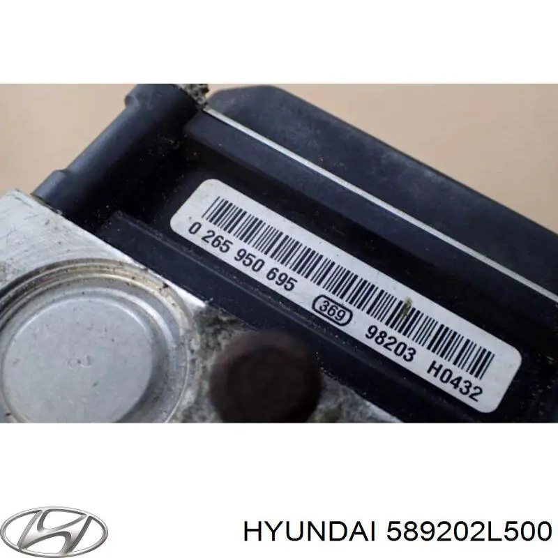 Módulo hidráulico ABS para Hyundai I30 (FD)