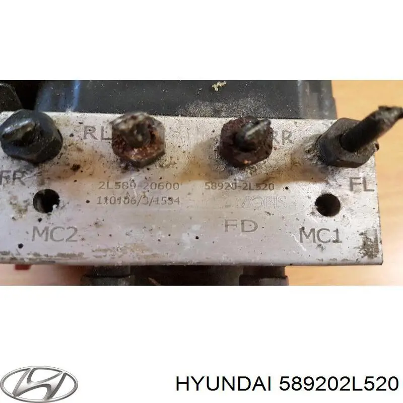 589202L520 Hyundai/Kia módulo hidráulico abs