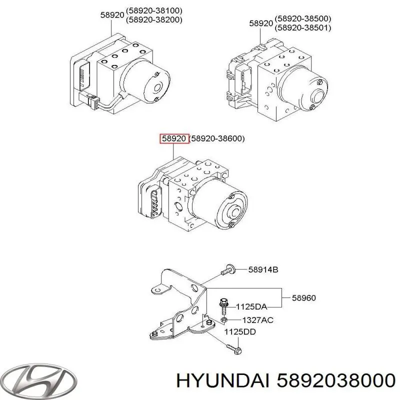 Bloque hidráulico ABS Hyundai Sonata IV sedán (EF) (1998 - 2001) precio, desde 75,50 EUR