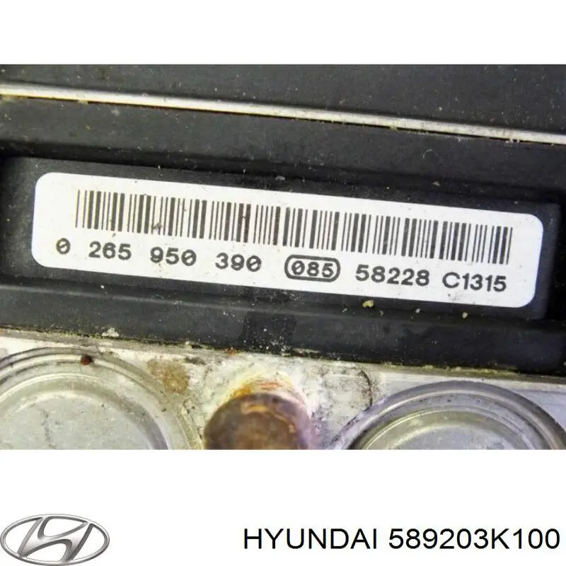 589203K100 Hyundai/Kia módulo hidráulico abs