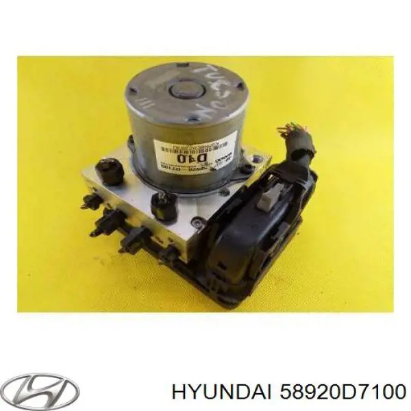 58920D7100 Hyundai/Kia Unidad de control ABS hidráulico