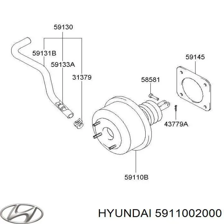 Servofreno Hyundai Atos hatchback (MX) (1998 - 2004) precio, desde 429,64 EUR