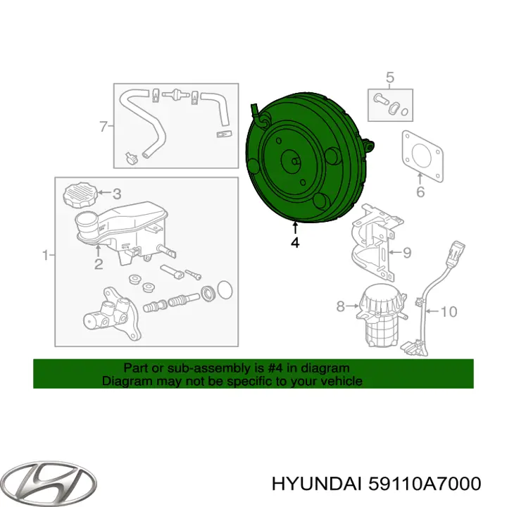 59110A7000 Hyundai/Kia