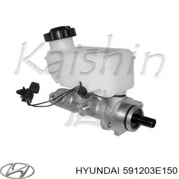 591203E150 Hyundai/Kia Cilindro principal de frenos