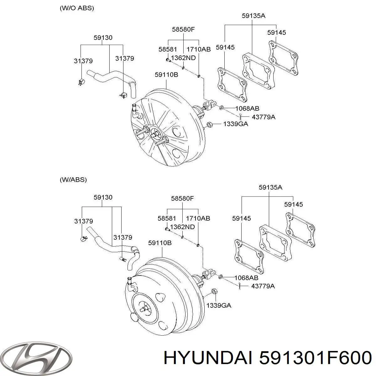 591301F600 Hyundai/Kia