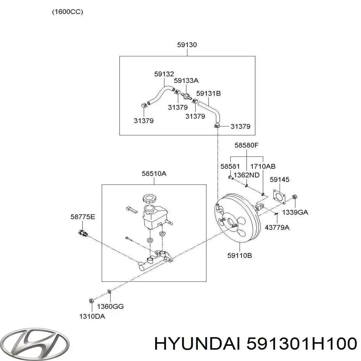 591301H100 Hyundai/Kia