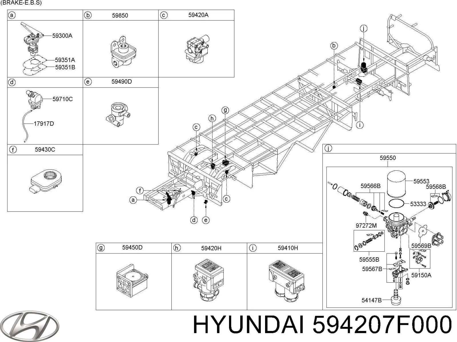 Módulo de control ABS K0384511N00 Knorr-bremse