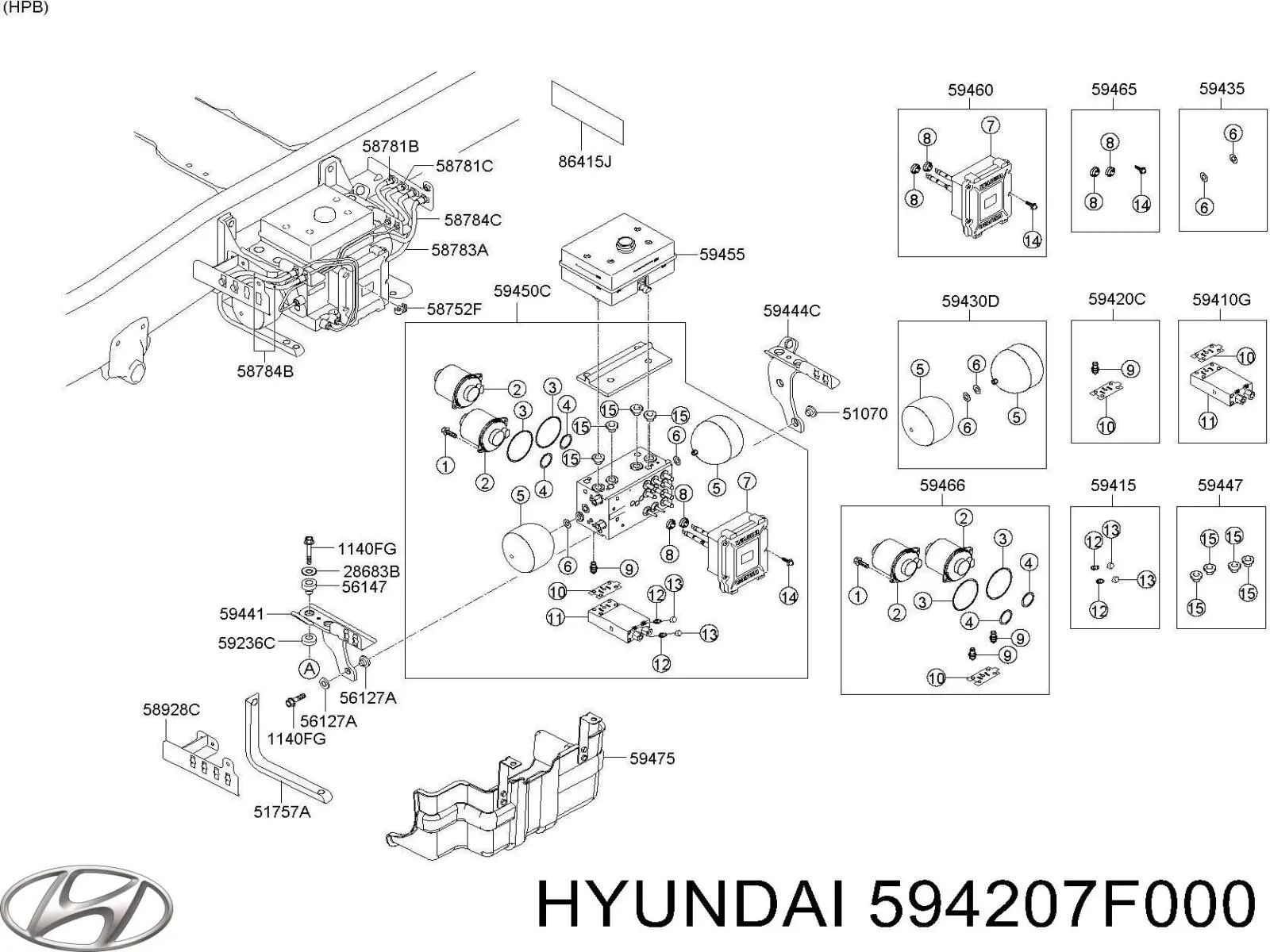 K0384511N00 Knorr-bremse Módulo de control ABS