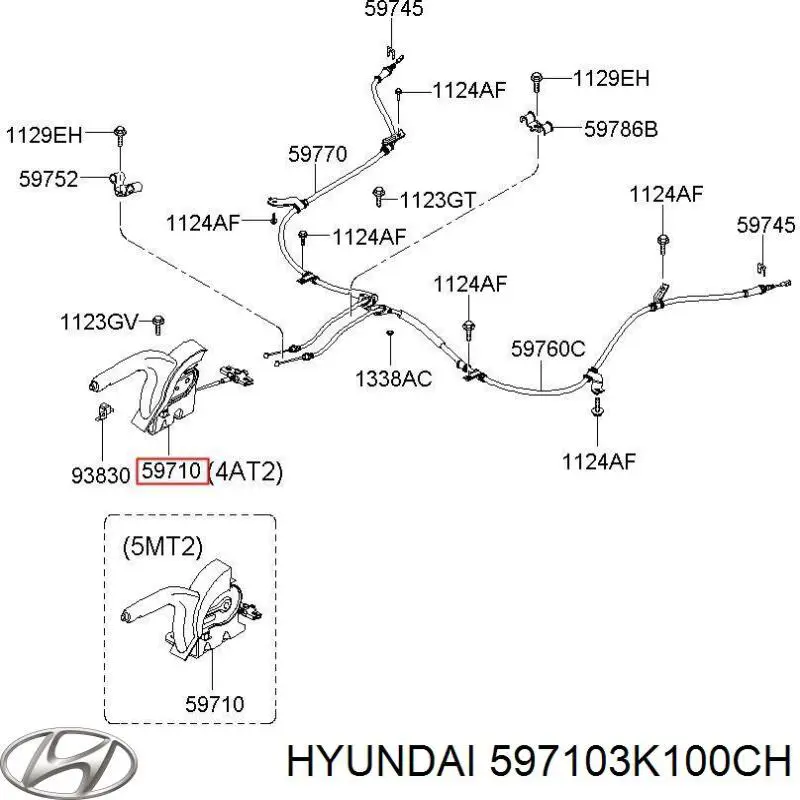 597103K100CH Hyundai/Kia