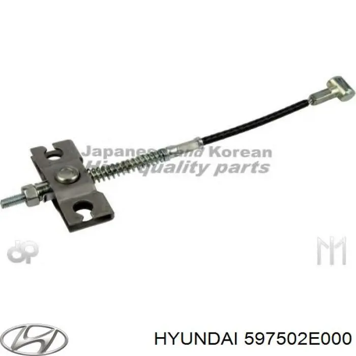 Comprar 597502E000 Hyundai/Kia Cable de freno de estacionamiento delantero