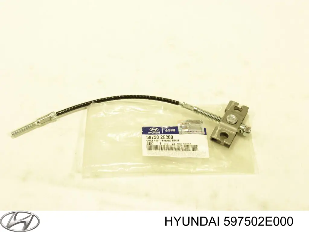 Cable del freno de estacionamiento delantero Hyundai/Kia 597502E000 precio, desde 17,89 EUR