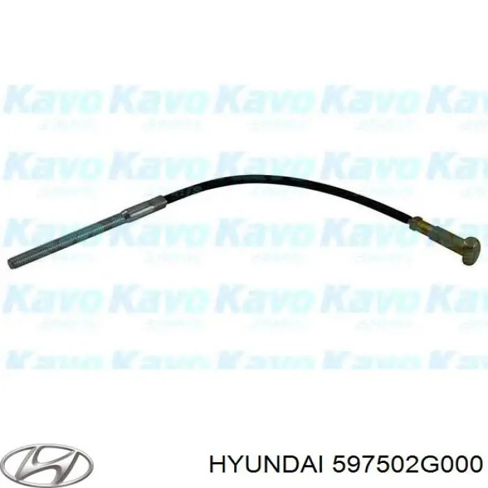 597502G000 Hyundai/Kia cable de freno de mano delantero