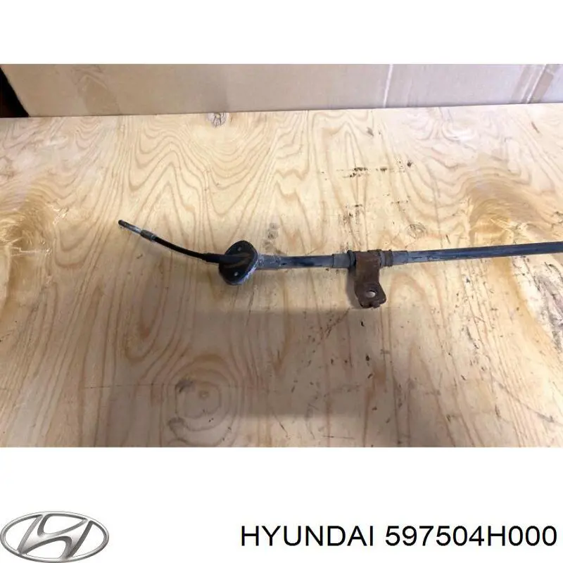 597504H000 Hyundai/Kia Cable para freno de mano delantero