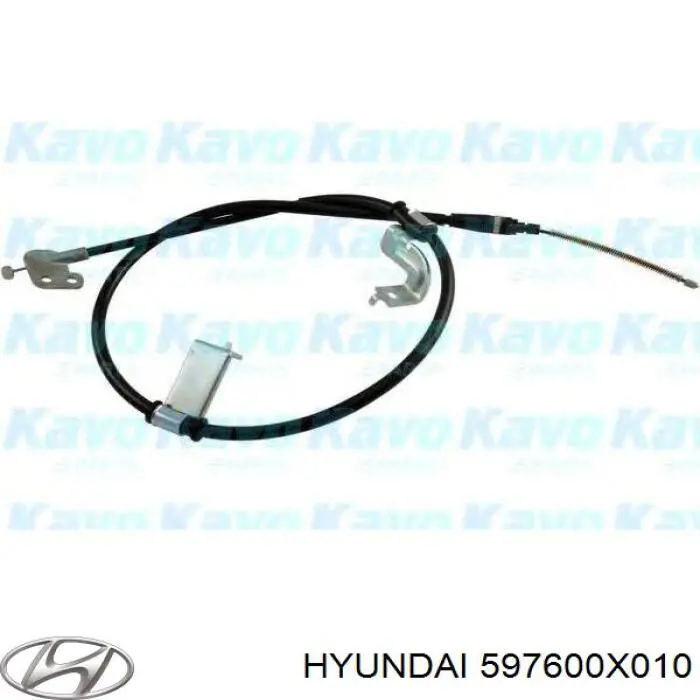 597600X010 Hyundai/Kia cable de freno de mano trasero izquierdo