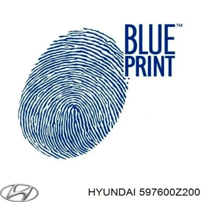 597600Z200 Hyundai/Kia cable de freno de mano trasero izquierdo
