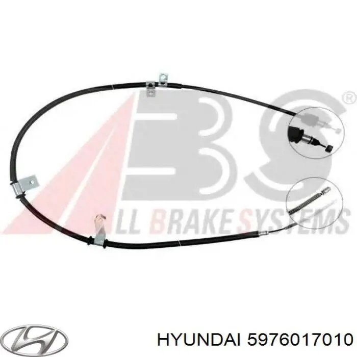 Comprar 5976017010 Hyundai/Kia Cable de freno de mano trasero izquierdo