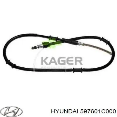 Comprar 597601C000 Hyundai/Kia Cable de freno de mano trasero izquierdo
