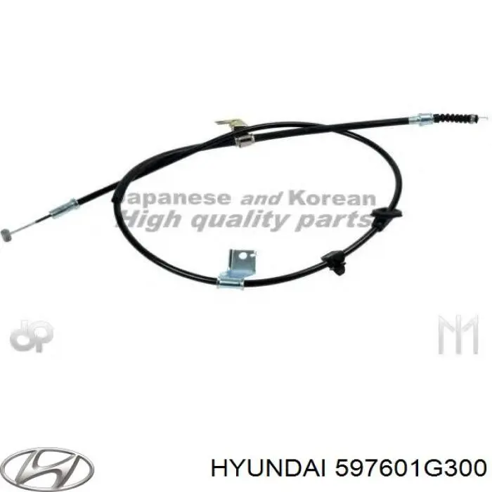 Comprar 597601G300 Hyundai/Kia Cable de freno de mano trasero izquierdo