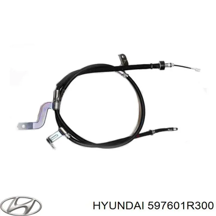 597601R300 Hyundai/Kia cable de freno de mano trasero izquierdo