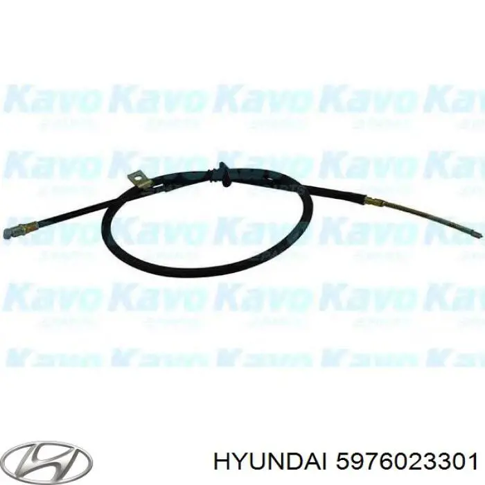 5976023301 Hyundai/Kia cable de freno de mano trasero izquierdo