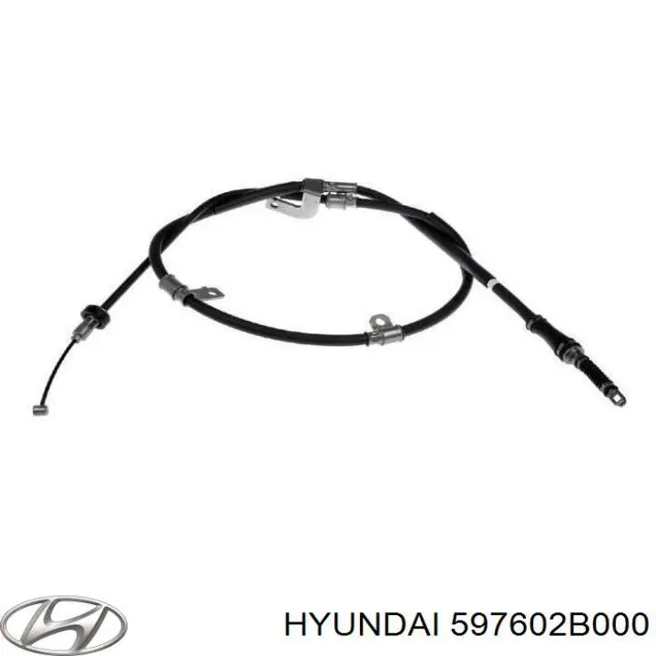 597602B000 Hyundai/Kia cable de freno de mano trasero izquierdo