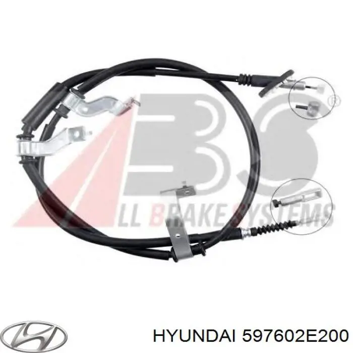 Comprar 597602E200 Hyundai/Kia Cable de freno de mano trasero izquierdo