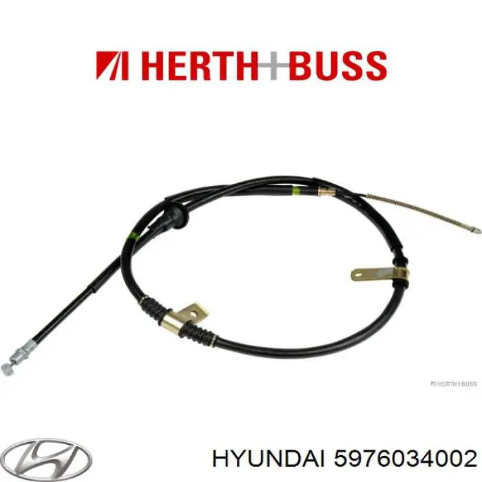 Cable de freno de mano trasero izquierdo para Hyundai Sonata 