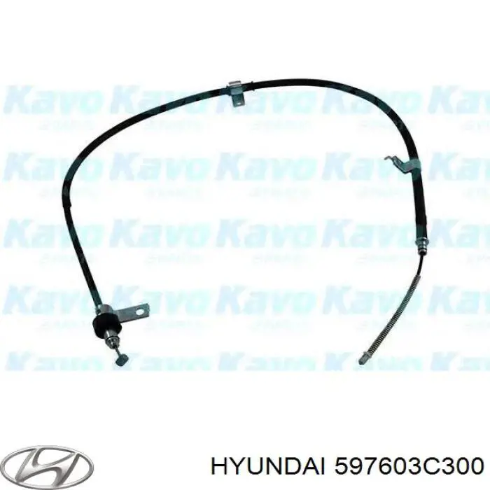 Comprar 597603C300 Hyundai/Kia Cable de freno de mano trasero izquierdo