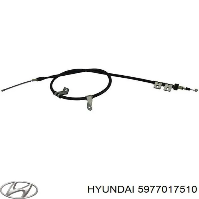 5977017510 Hyundai/Kia cable de freno de mano trasero derecho