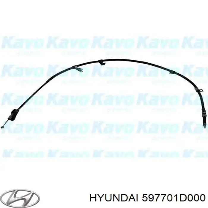 Comprar 597701D000 Hyundai/Kia Cable de freno de mano trasero derecho