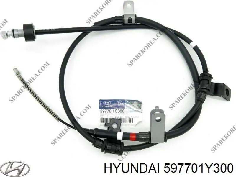 Cable de freno de mano trasero derecho KIA Picanto 2 (TA)