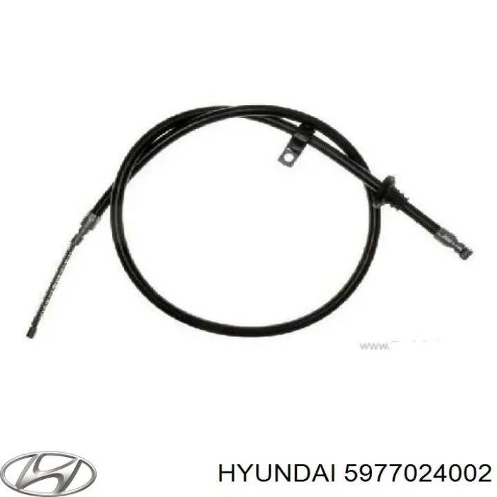 5977024002 Hyundai/Kia cable de freno de mano trasero derecho