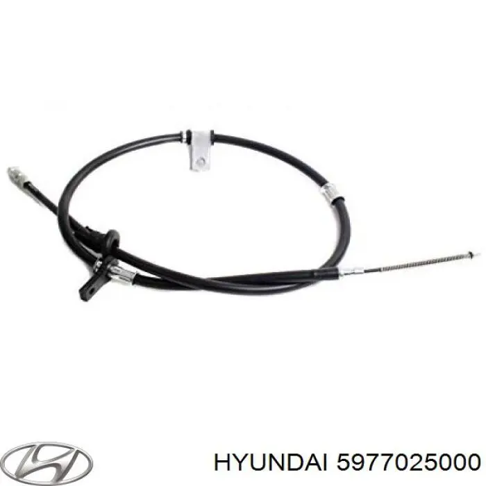 5977025000 Hyundai/Kia cable de freno de mano trasero derecho