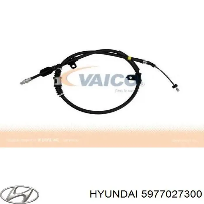 Cable de freno de mano trasero derecho para Hyundai Coupe (RD)