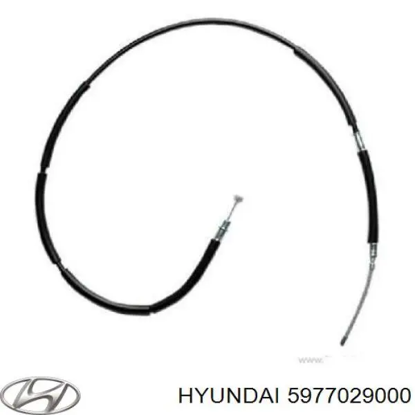 5977029000 Hyundai/Kia cable de freno de mano trasero derecho