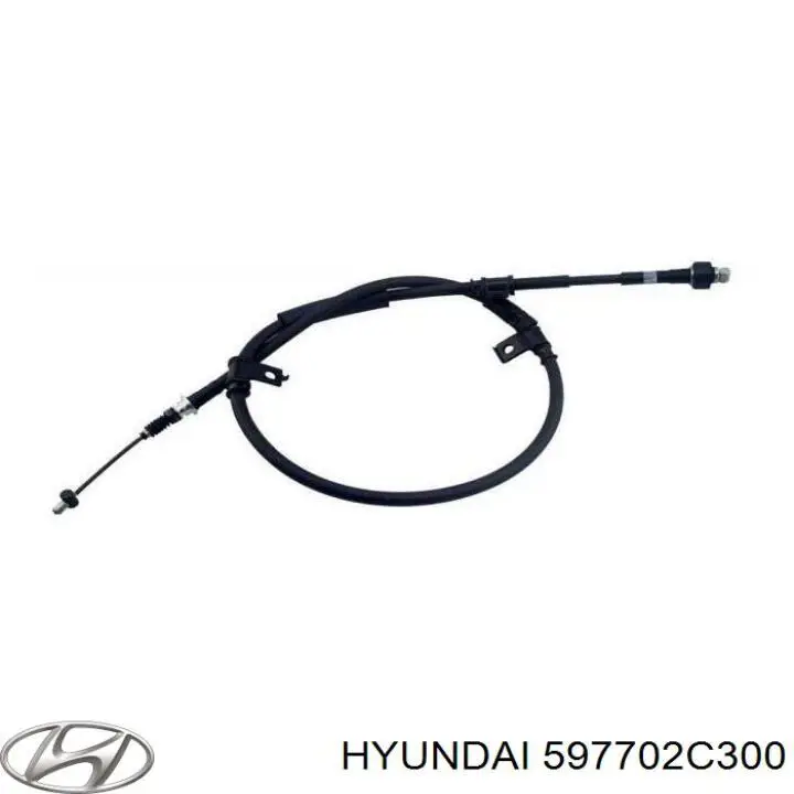 597702C300 Hyundai/Kia cable de freno de mano trasero derecho