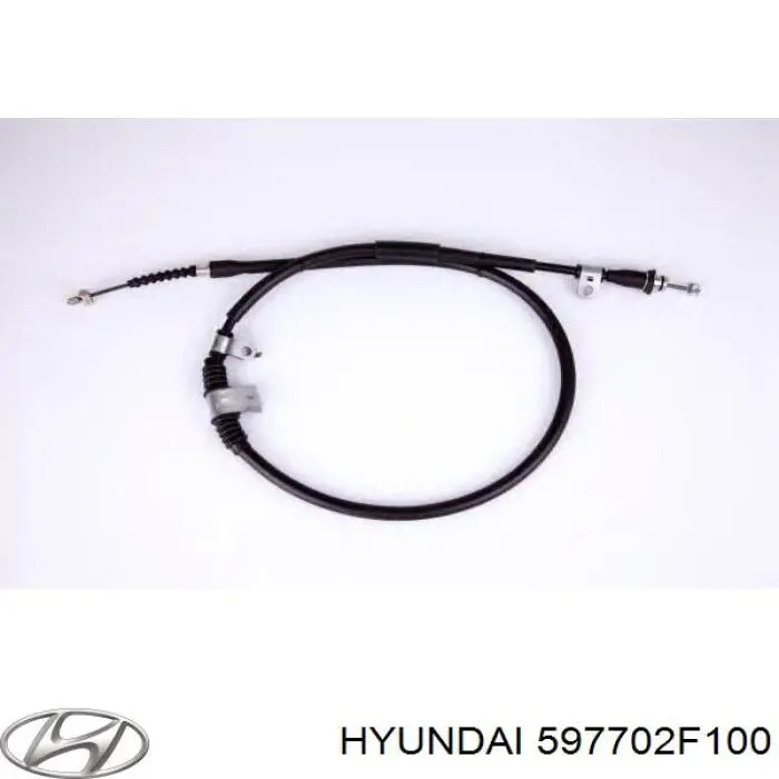 597702F100 Hyundai/Kia cable de freno de mano trasero derecho