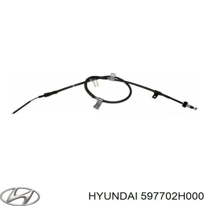 597702H000 Hyundai/Kia cable de freno de mano trasero derecho