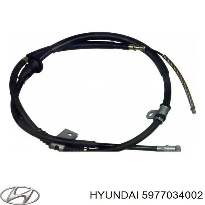 5977034002 Hyundai/Kia cable de freno de mano trasero derecho