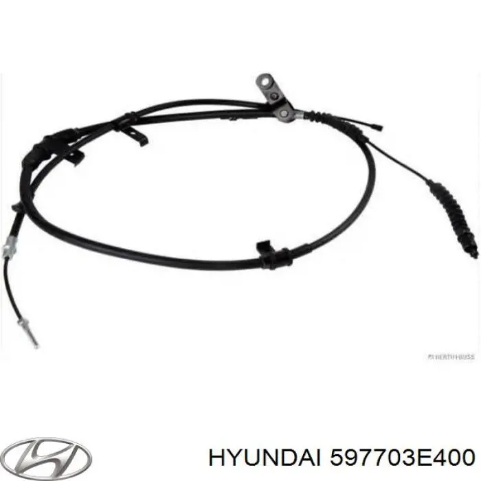 Cable de freno de mano trasero derecho Hyundai/Kia 597703E400 precio, desde 42,85 EUR