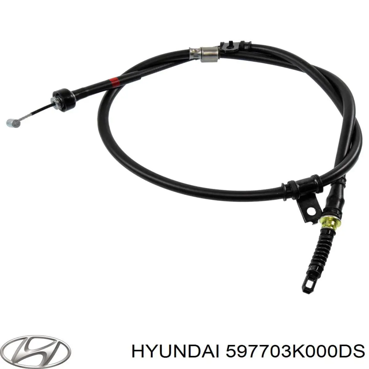 597703K000DS Hyundai/Kia cable de freno de mano trasero derecho