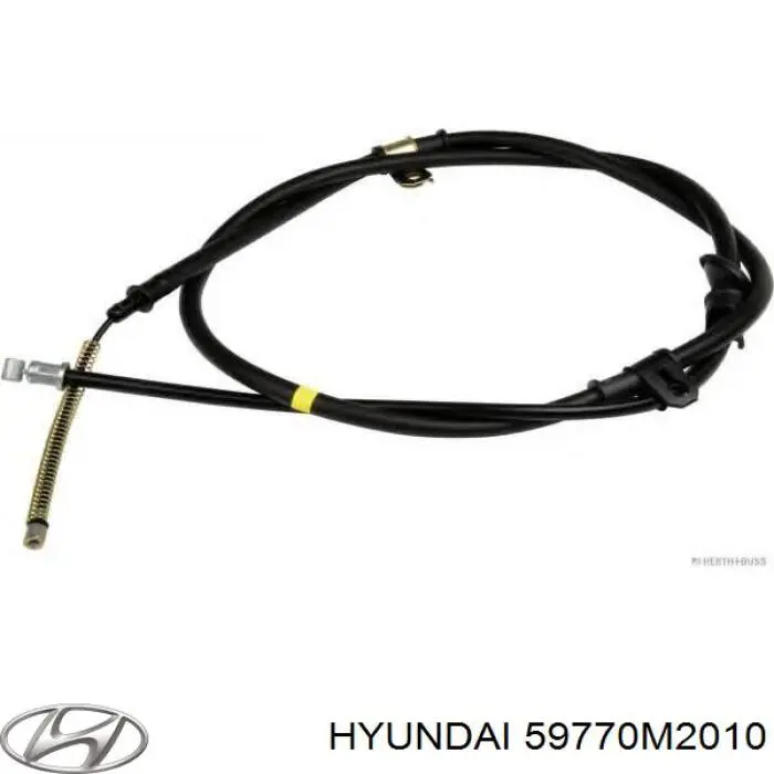 59770M2010 Hyundai/Kia cable de freno de mano trasero derecho