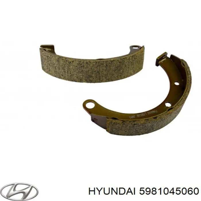 5981045060 Hyundai/Kia zapatas de freno de mano